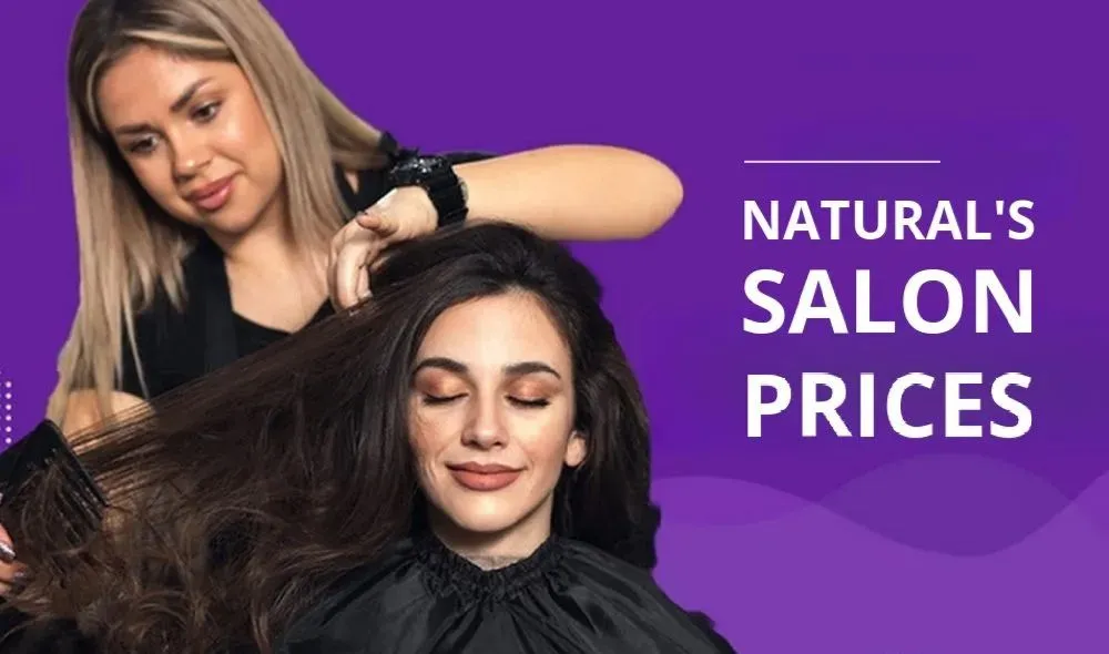 Natural Salon Price List Packages Updated in 2024