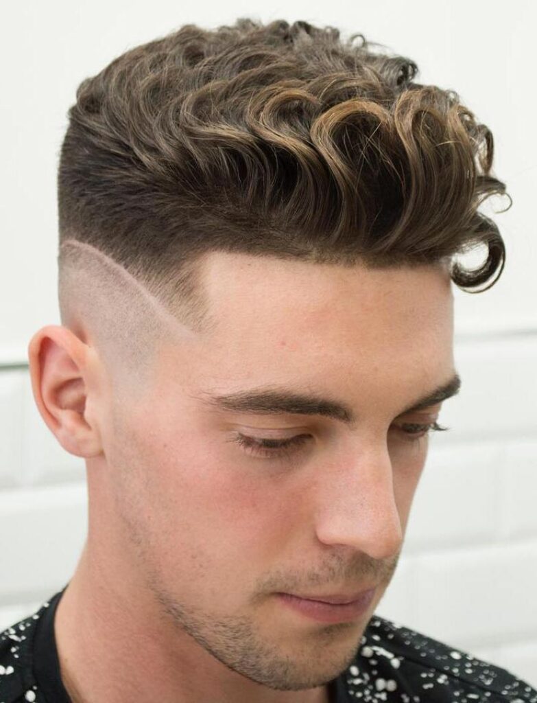 Disconnected Wavy Undercut
