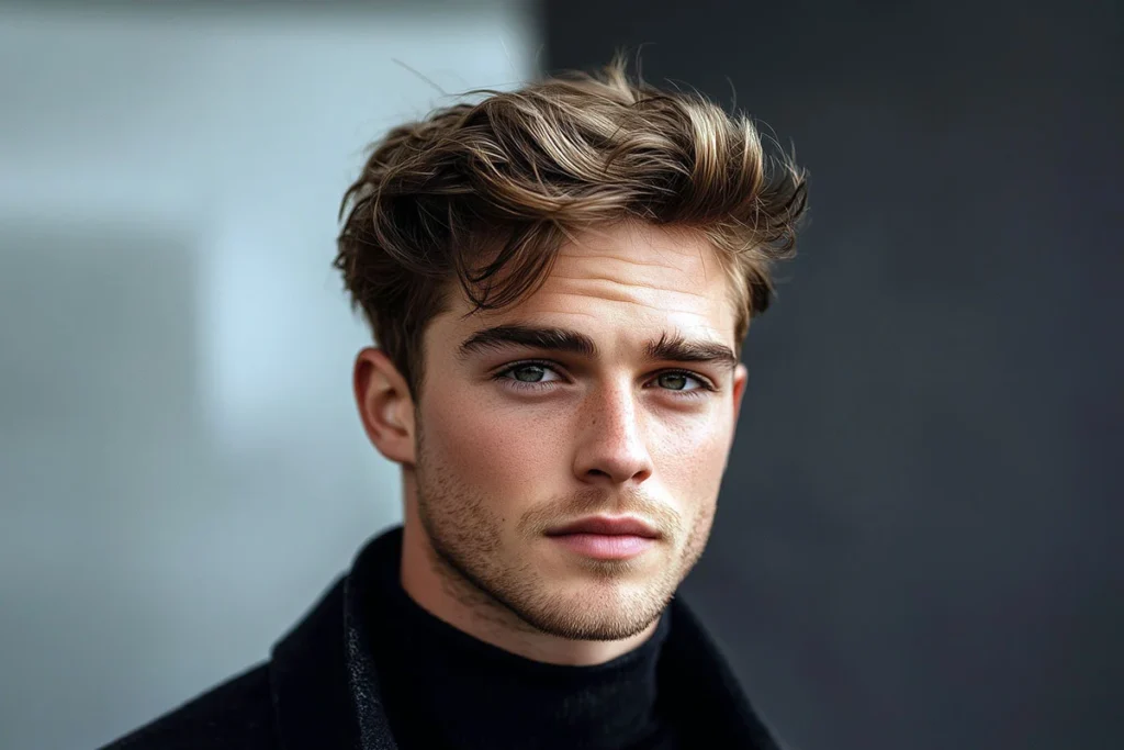 Classic Lower Taper Fade With Defined Curls
