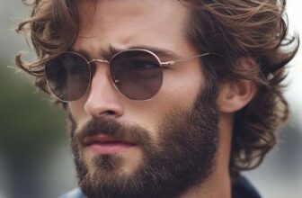 medium length wavy hairstyles for men