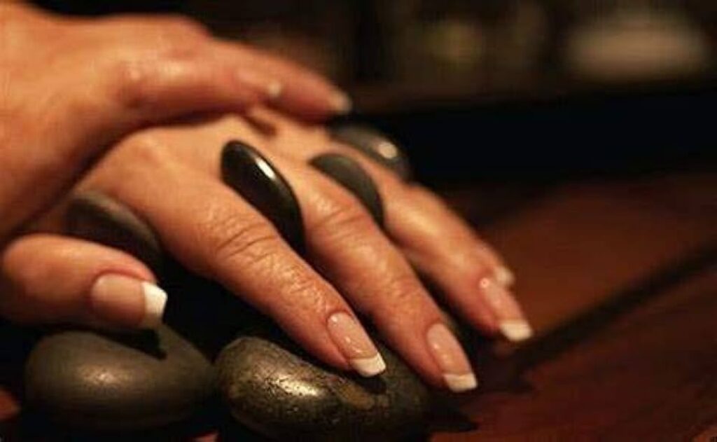 Hot Stone Manicure