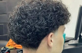 lower taper fade curly hair