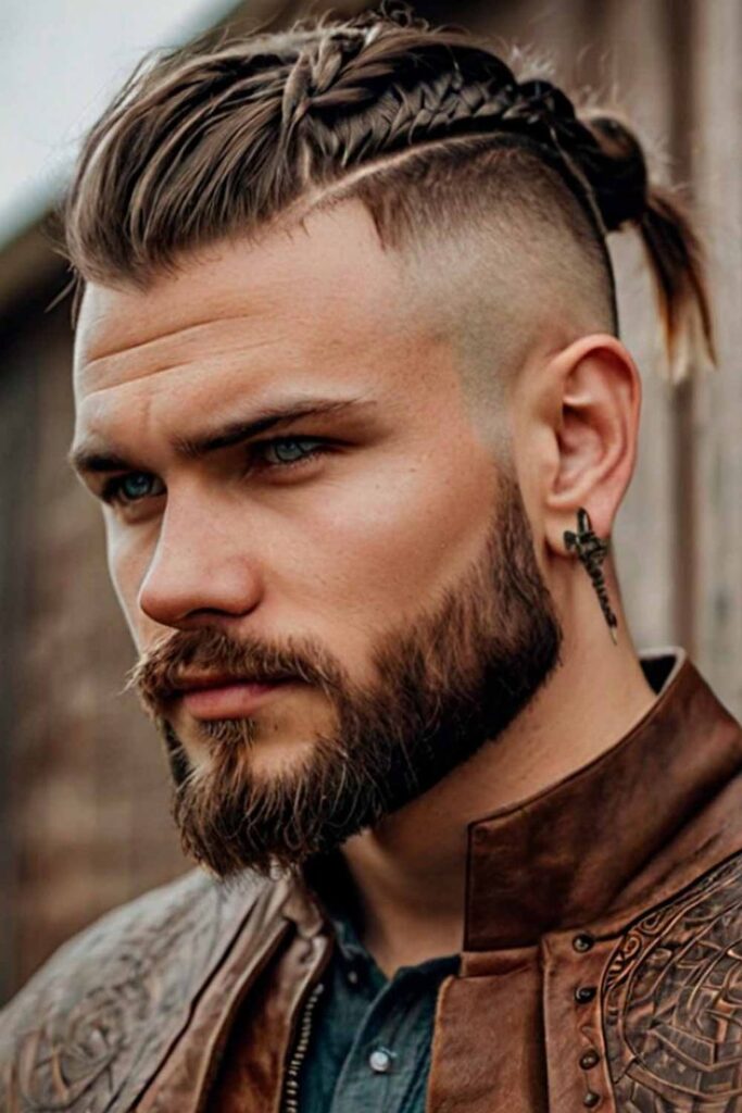 Wavy Hair with Viking Influence