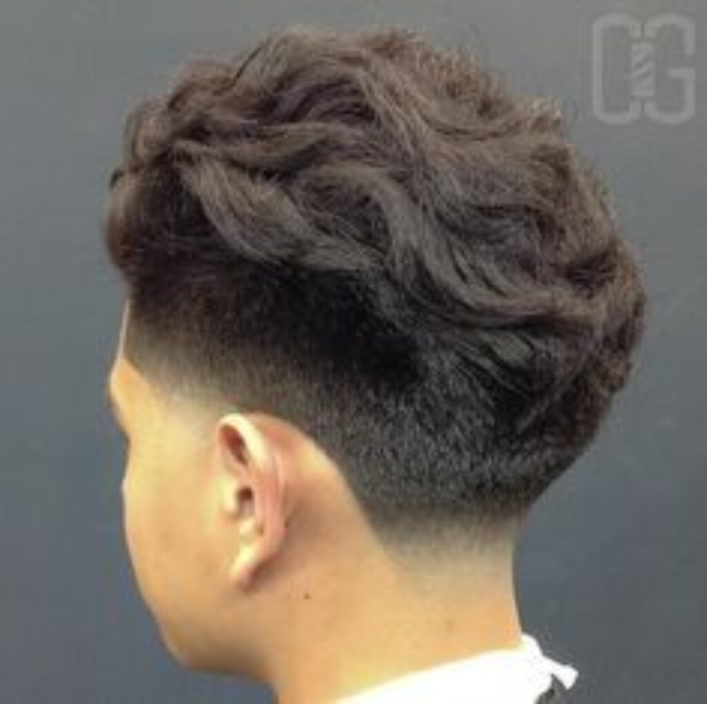 Textured Curly Fade