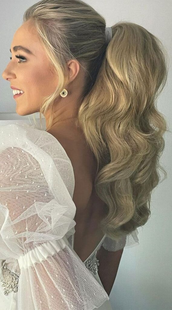 Glossy Low Pony with Volume