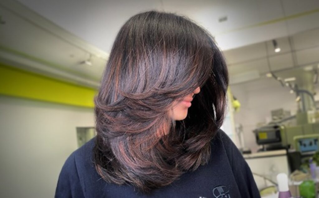 Asymmetrical Butterfly Cut