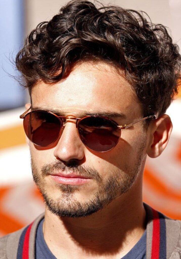 Wavy Hair and Beard Combo