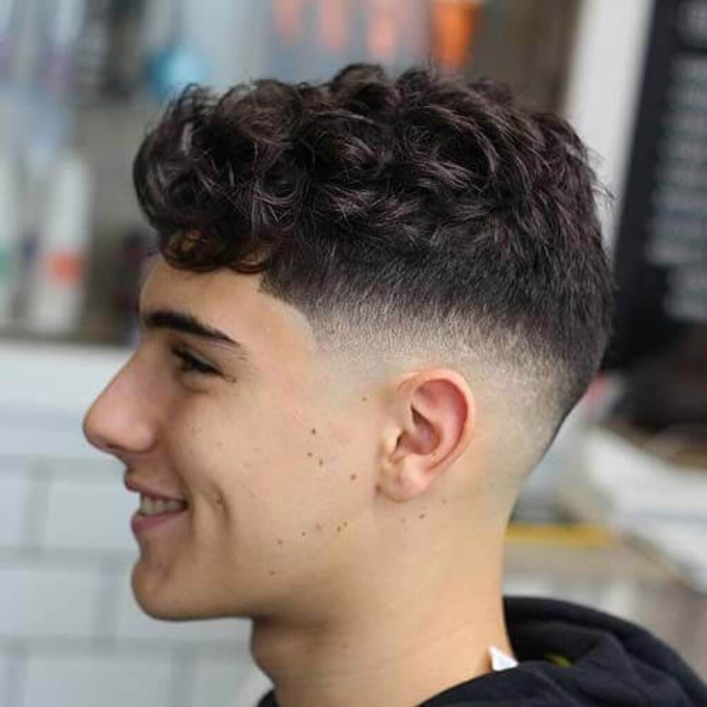 Undercut with Wavy Top