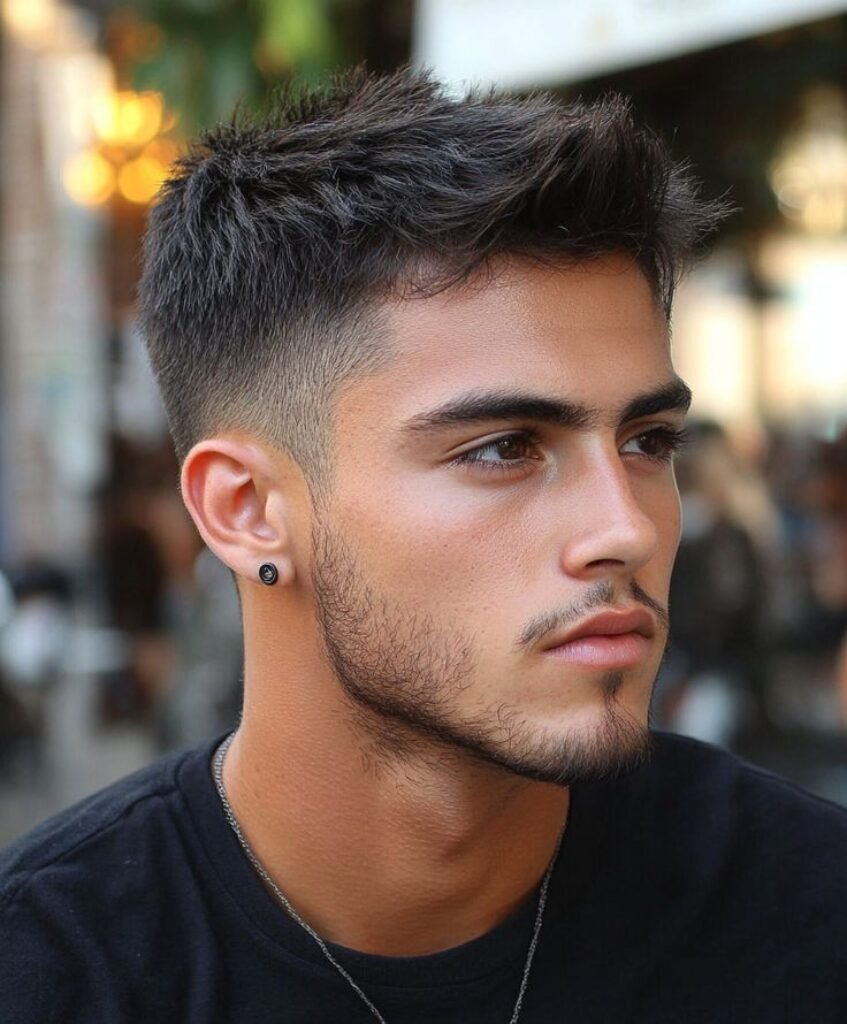 Low Fade With Textured Top