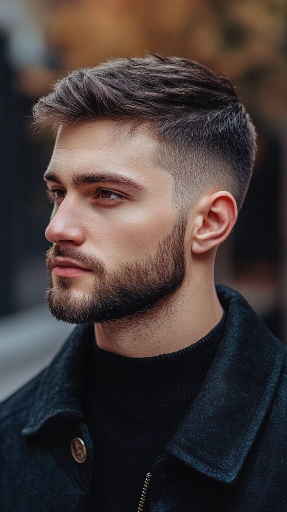Low Fade Tapered Side Haircuts for Men
