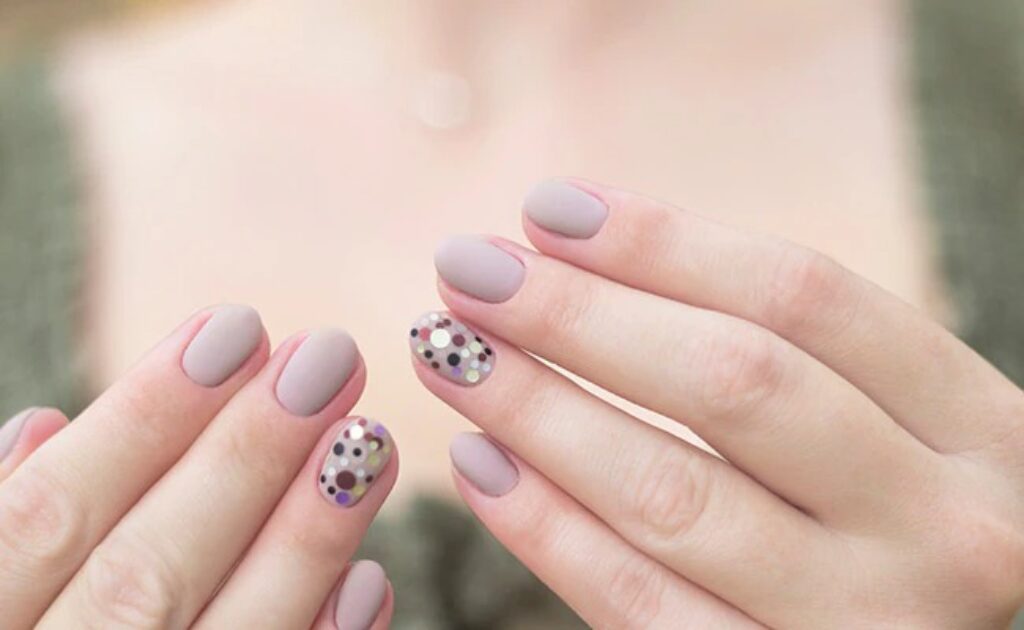 Matte-Finish Nails