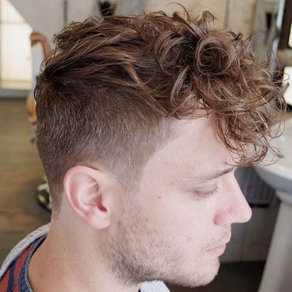Wavy Faux Hawk