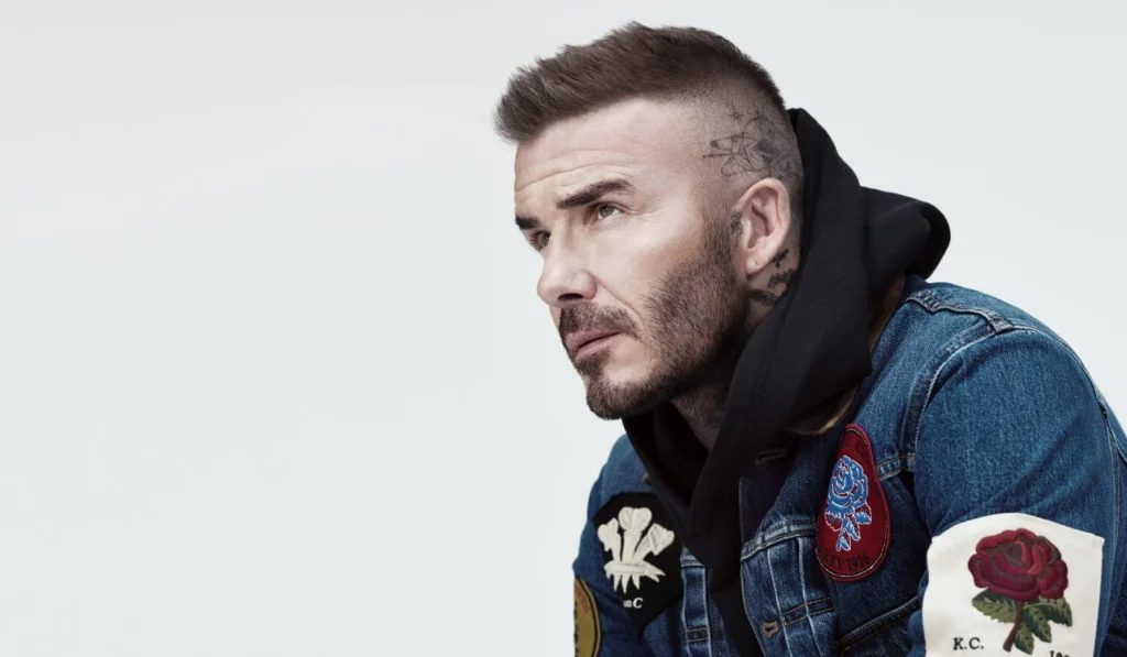 Wavy Hairstyle with High Fade