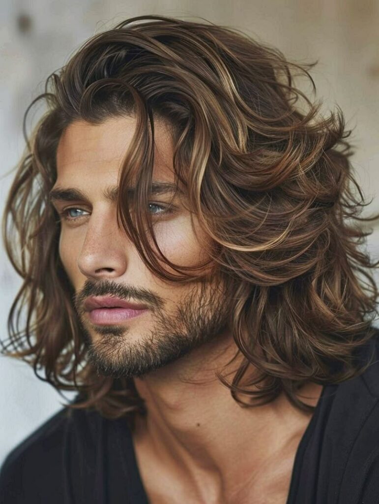 Messy Long Layered Wavy Hair