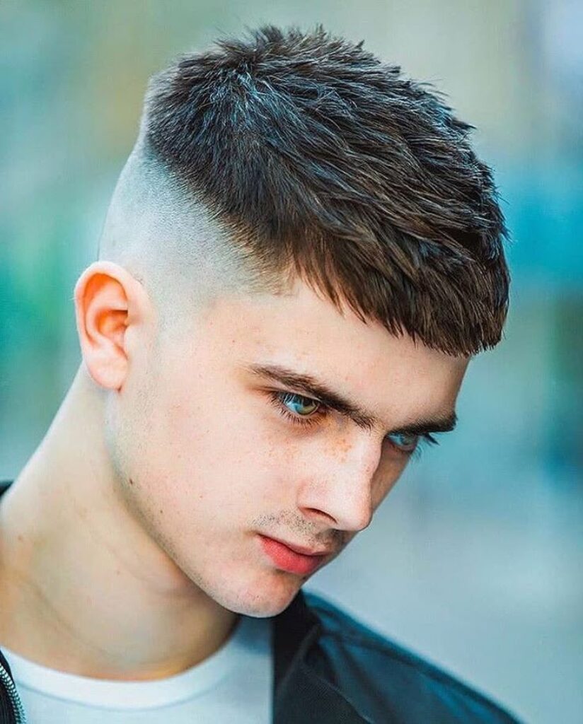 High-Top Fade for Wavy Hair