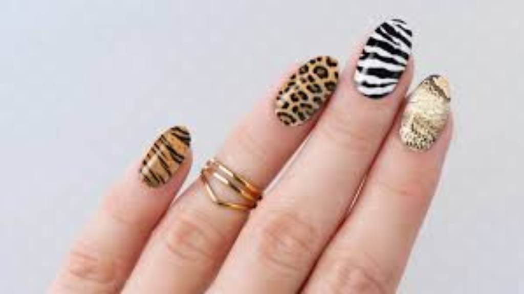 Animal-Print Nails