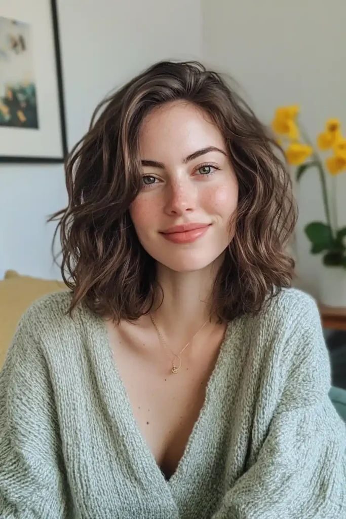 Messy Wavy Cut