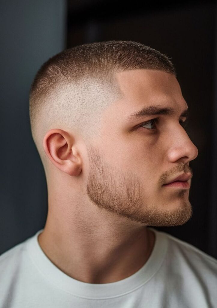 Short Buzz with Tapered Sides