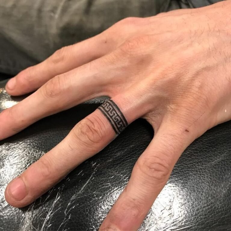 25 Wedding Ring Tattoos for Men That Are Both Stylish and Symbolic