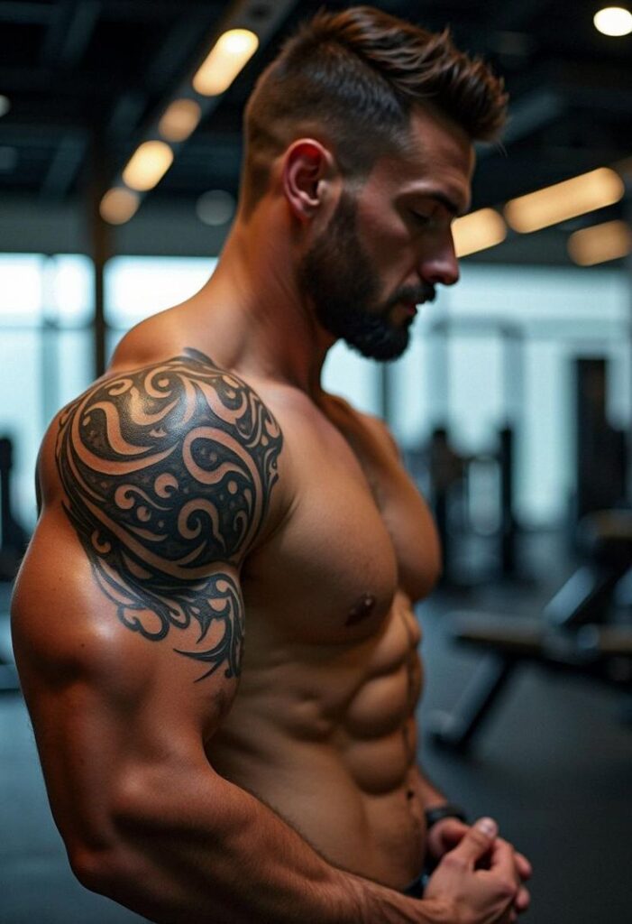 Inner Bicep Tattoos for Men