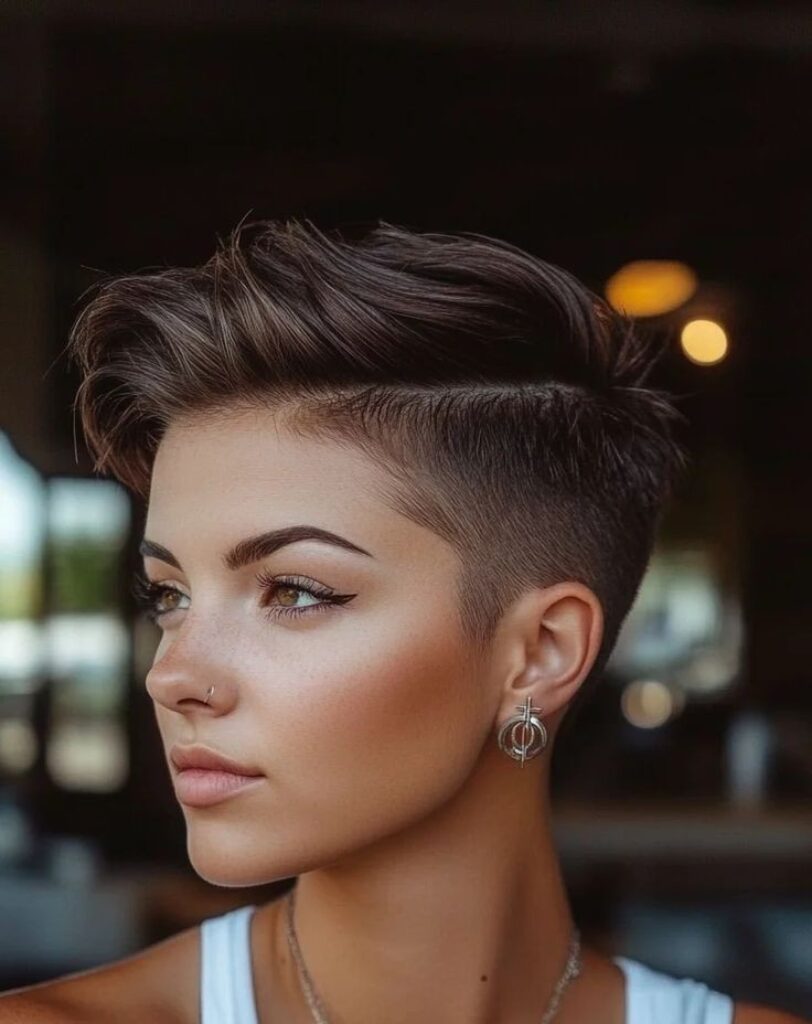 Wavy Faux Hawk
