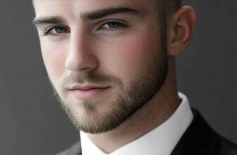 straight hairstyle for men