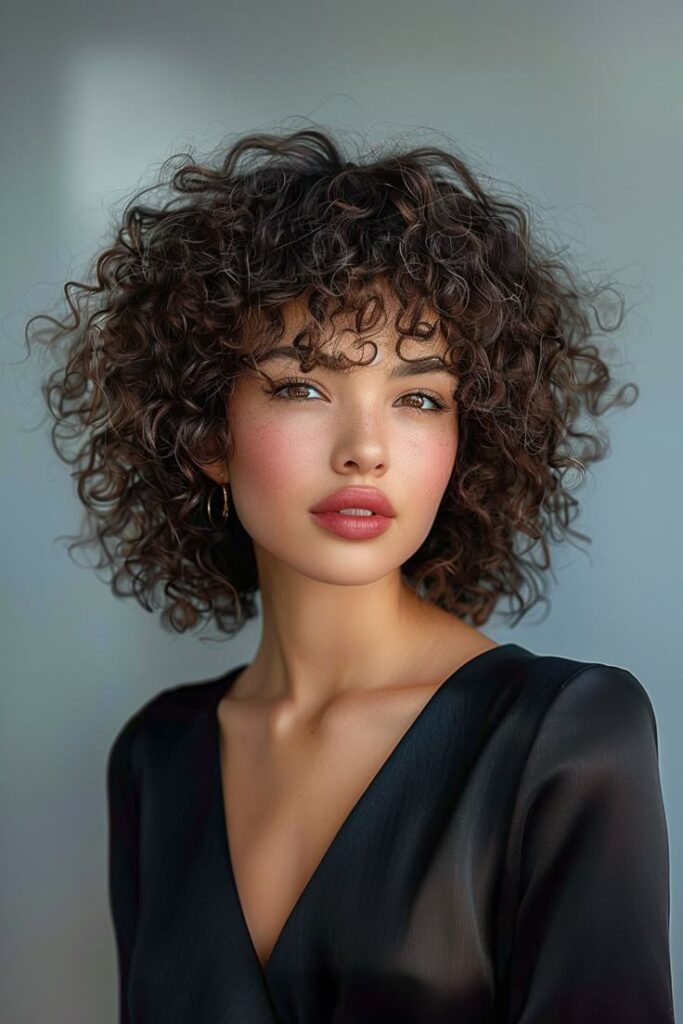 Curly-Wavy Hybrid Crop
