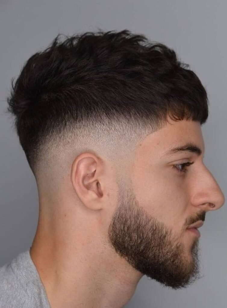 Mid Fade with Textured Top