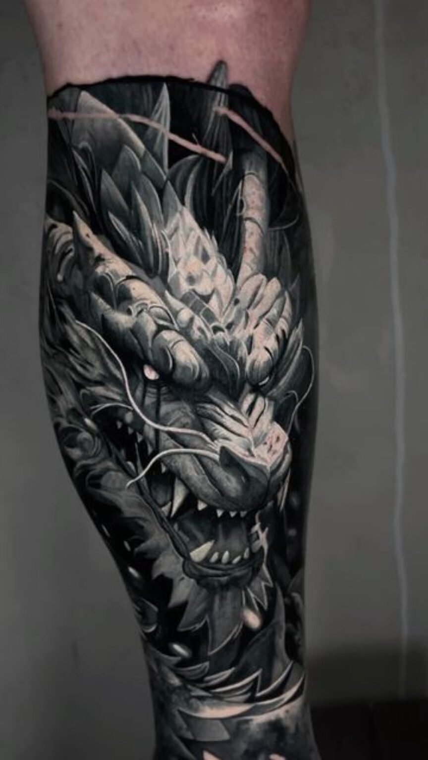 30 Powerful Dragon Tattoos for Men That Symbolize Strength & Courage