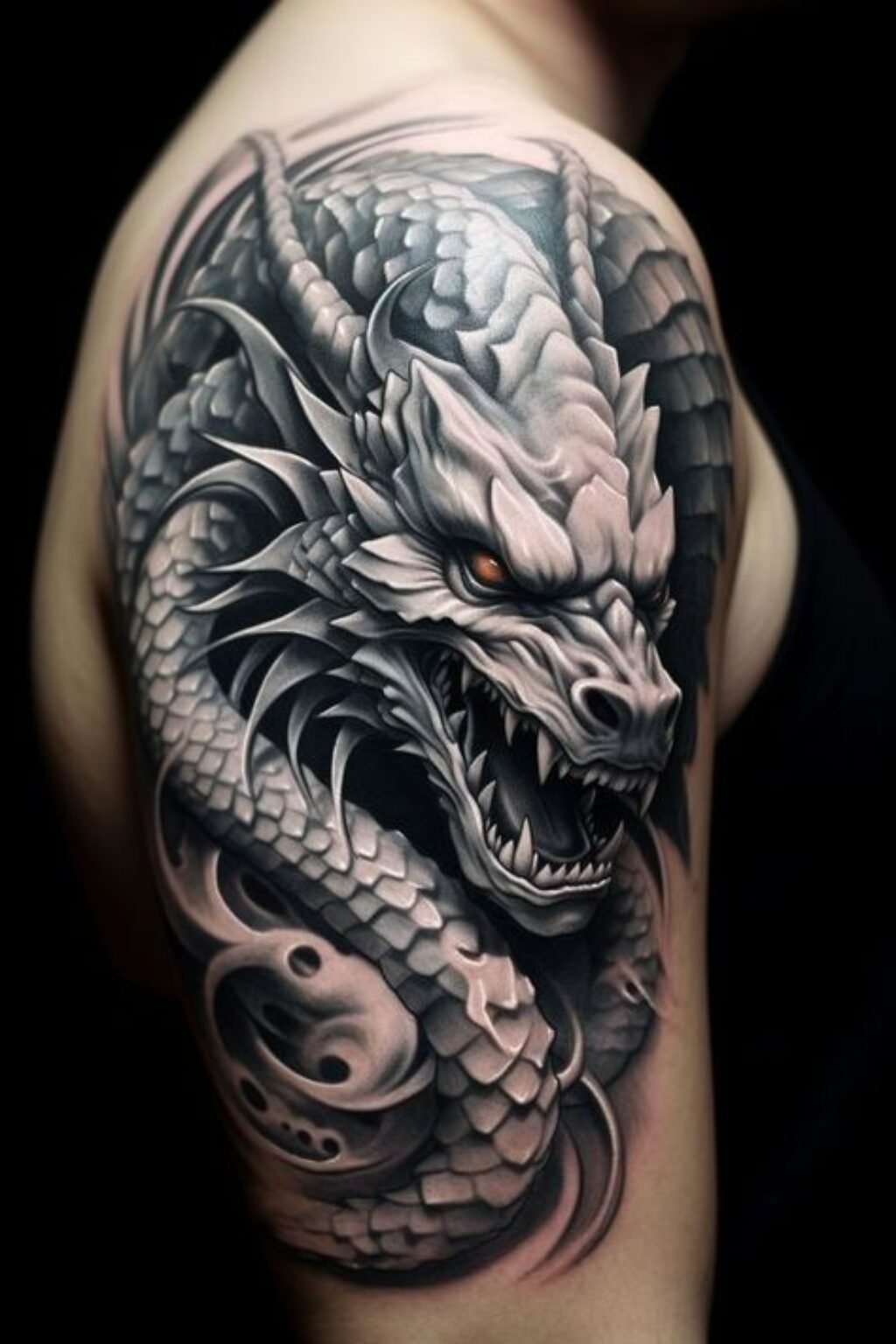 30 Powerful Dragon Tattoos for Men That Symbolize Strength & Courage