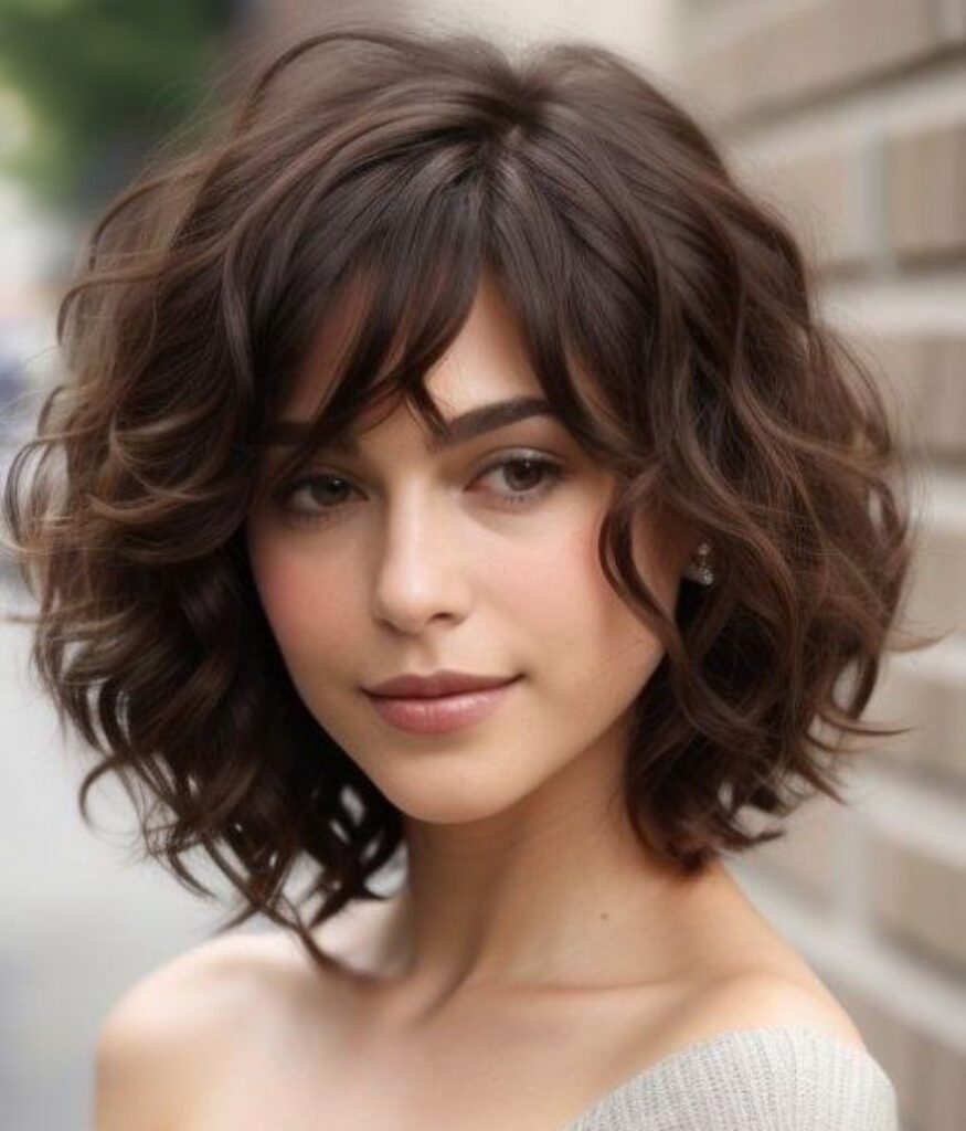 Layered Wavy Bob